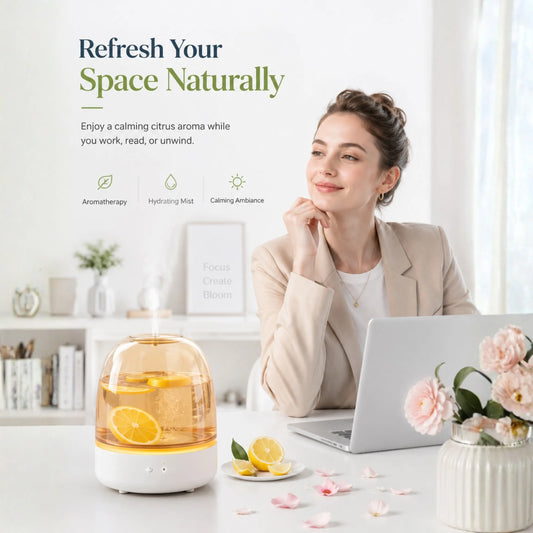 Model X21 Ultrasonic Room Humidifier UAE - USB Cool Mist Diffuser for Bedroom & Office