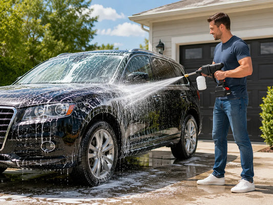 Cordless Pressure Washer UAE – Portable Rechargeable Car Washer