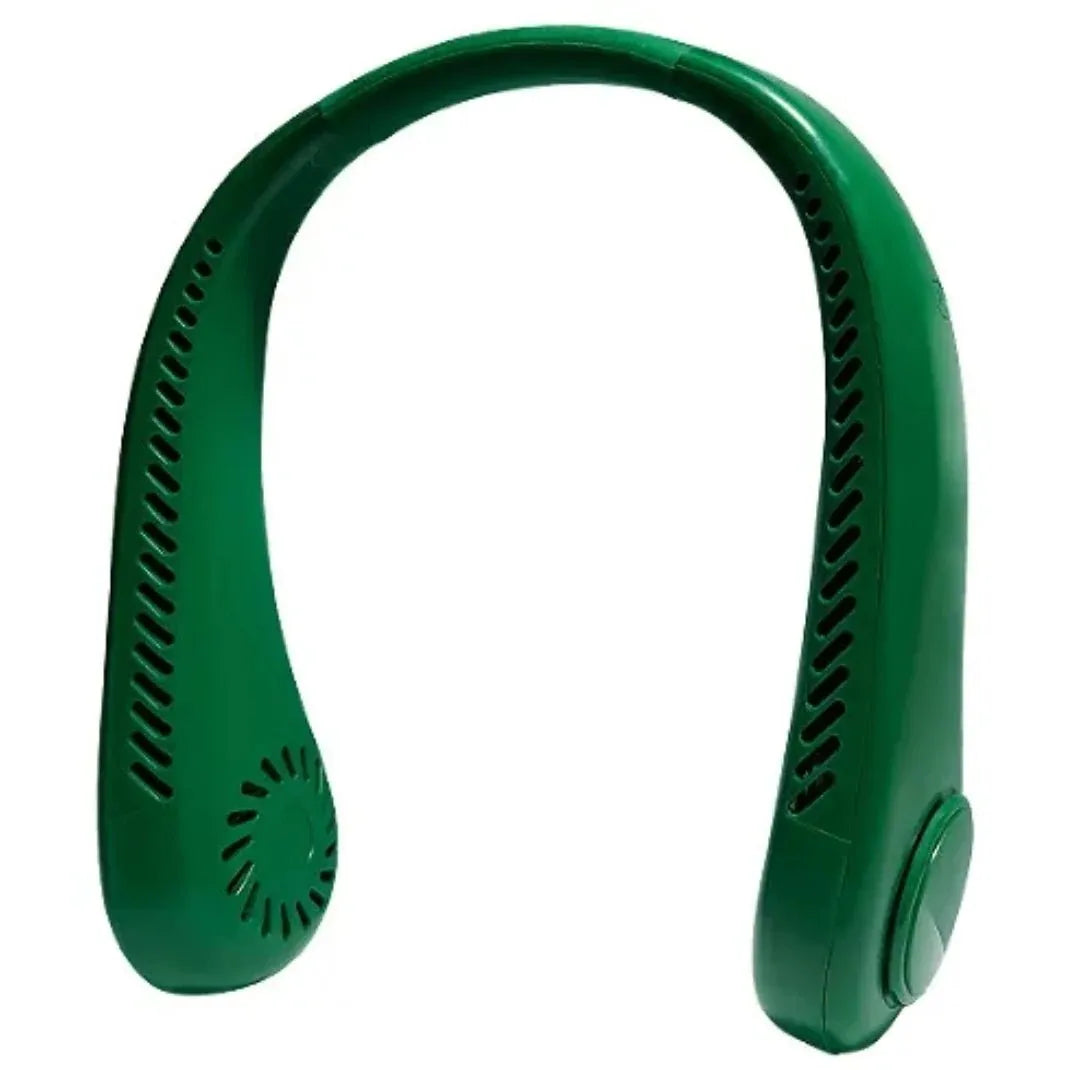 Vaneless Neck Hanging Fan UAE - Portable Bladeless Rechargeable Neck Fan with 3 Speeds