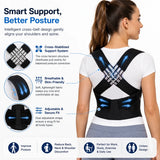Adjustable Posture Corrector Back Brace UAE - Shoulder & Upper Back Support Belt