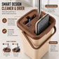 Flat Mop with Dual-Chamber Bucket – Self-Wringing Floor Cleaning Mop UAE
