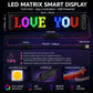 Bluetooth LED Matrix Panel for Car & Shop Display UAE - RGB Programmable Message Sign