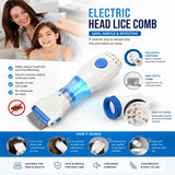 Electric Head Lice Remover Comb with Suction - Chemical-Free Lice & Nit Removal Tool UAE