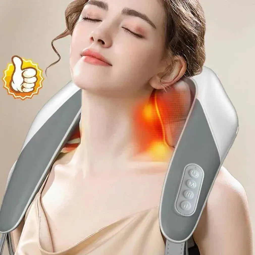 Muscle Magic Massage Pillow UAE - Deep Kneading Neck, Back & Shoulder Massager