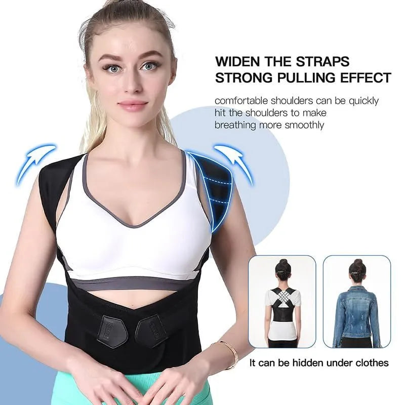 Adjustable Posture Corrector Back Brace UAE - Shoulder & Upper Back Support Belt
