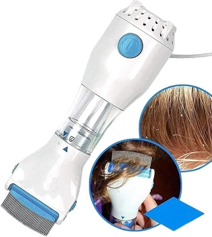 Electric Head Lice Remover Comb with Suction - Chemical-Free Lice & Nit Removal Tool UAE