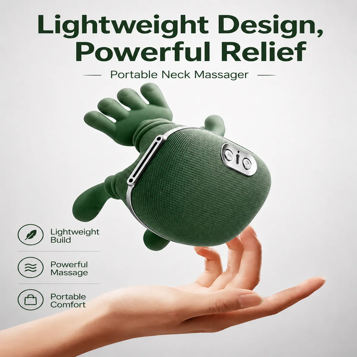Shoulder & Neck Massager UAE - 4D Kneading Portable Massager with Heat