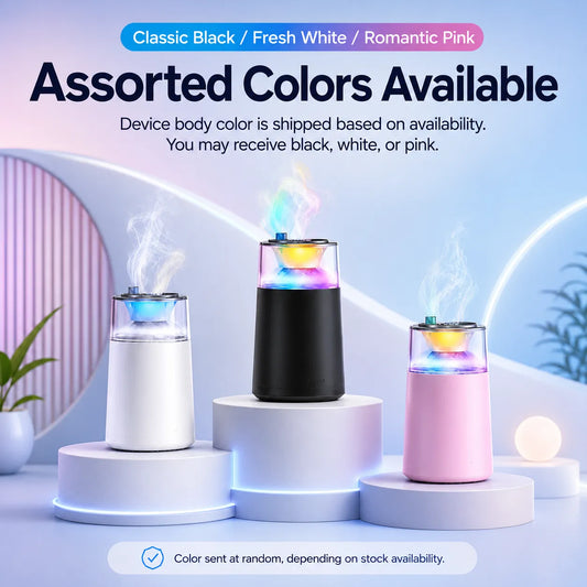 Starry Sky Car Fragrance Diffuser UAE - LED Ambient Light Car Air Freshener for Cup Holder