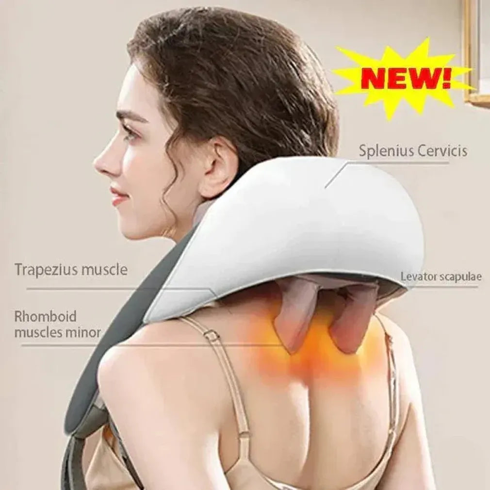 Muscle Magic Massage Pillow UAE - Deep Kneading Neck, Back & Shoulder Massager
