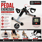 Mini Portable Exercise Bike with LCD Display