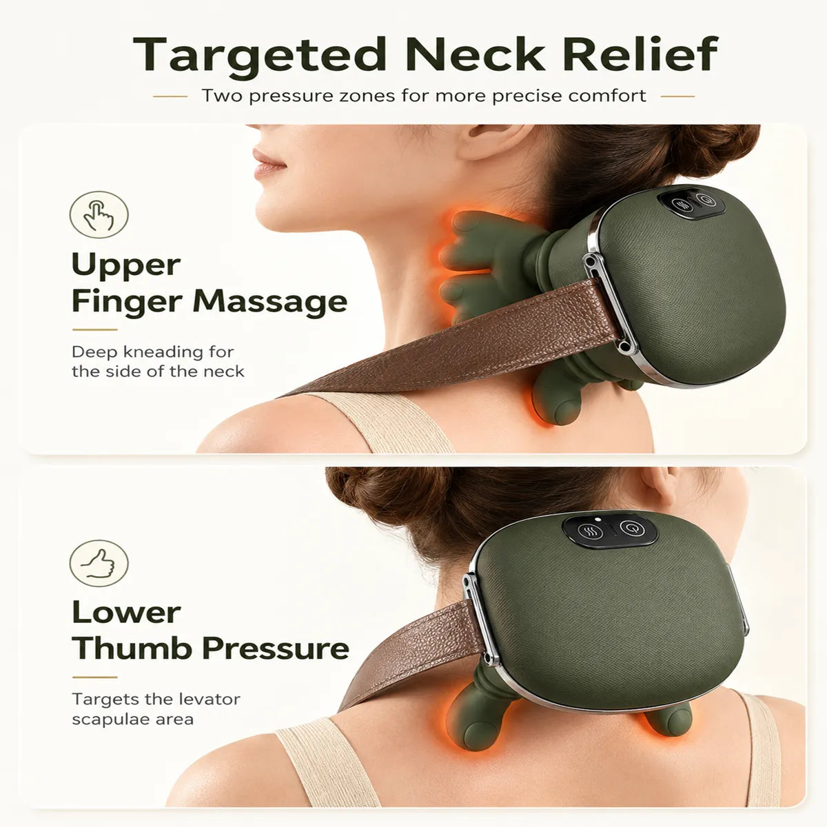 Shoulder & Neck Massager UAE - 4D Kneading Portable Massager with Heat