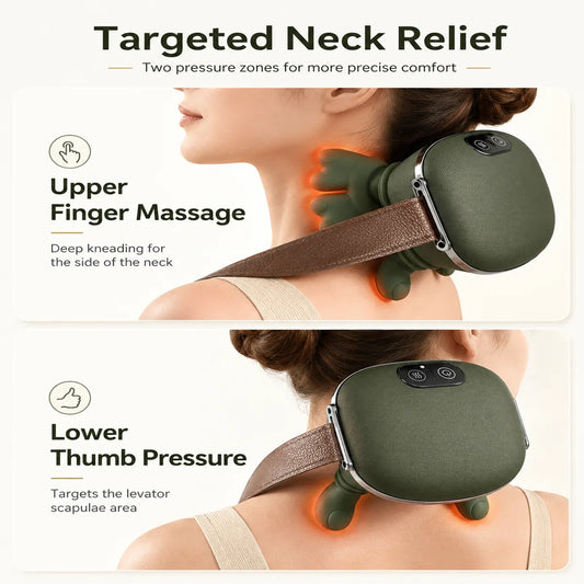 Shoulder & Neck Massager UAE - 4D Kneading Portable Massager with Heat