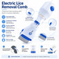 Electric Head Lice Remover Comb with Suction - Chemical-Free Lice & Nit Removal Tool UAE