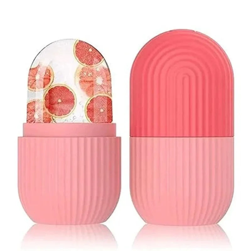 Face Glow Ice Roller for Puffy Face & Cooling Skincare UAE - Refillable Facial Ice Massage Tool