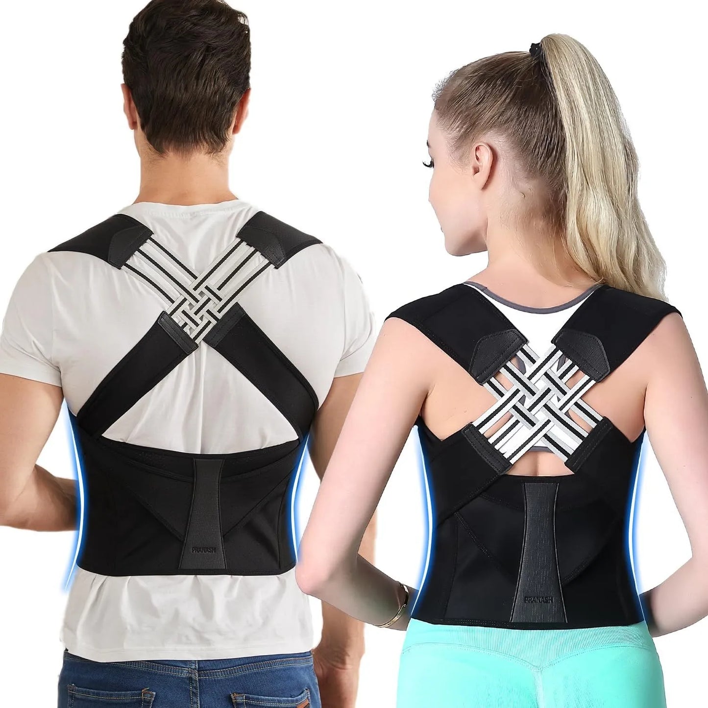 Adjustable Posture Corrector Back Brace UAE - Shoulder & Upper Back Support Belt