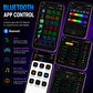 Bluetooth LED Matrix Panel for Car & Shop Display UAE - RGB Programmable Message Sign