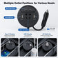 150W Car Power Inverter with USB & Type-C Ports – 12V/24V to 220V Car Charger