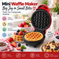 Electric Mini Waffle Maker – Compact 4" Non-Stick Breakfast Maker