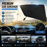 Car Windshield Sun Umbrella – Foldable UV Protection Sunshade for Cars