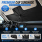 Car Windshield Sun Umbrella – Foldable UV Protection Sunshade for Cars
