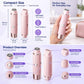 2-in-1 Women’s Electric Razor & Bikini Trimmer – Wet & Dry Rechargeable Shaver