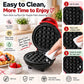 Electric Mini Waffle Maker – Compact 4" Non-Stick Breakfast Maker