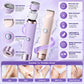 2-in-1 Women’s Electric Razor & Bikini Trimmer – Wet & Dry Rechargeable Shaver