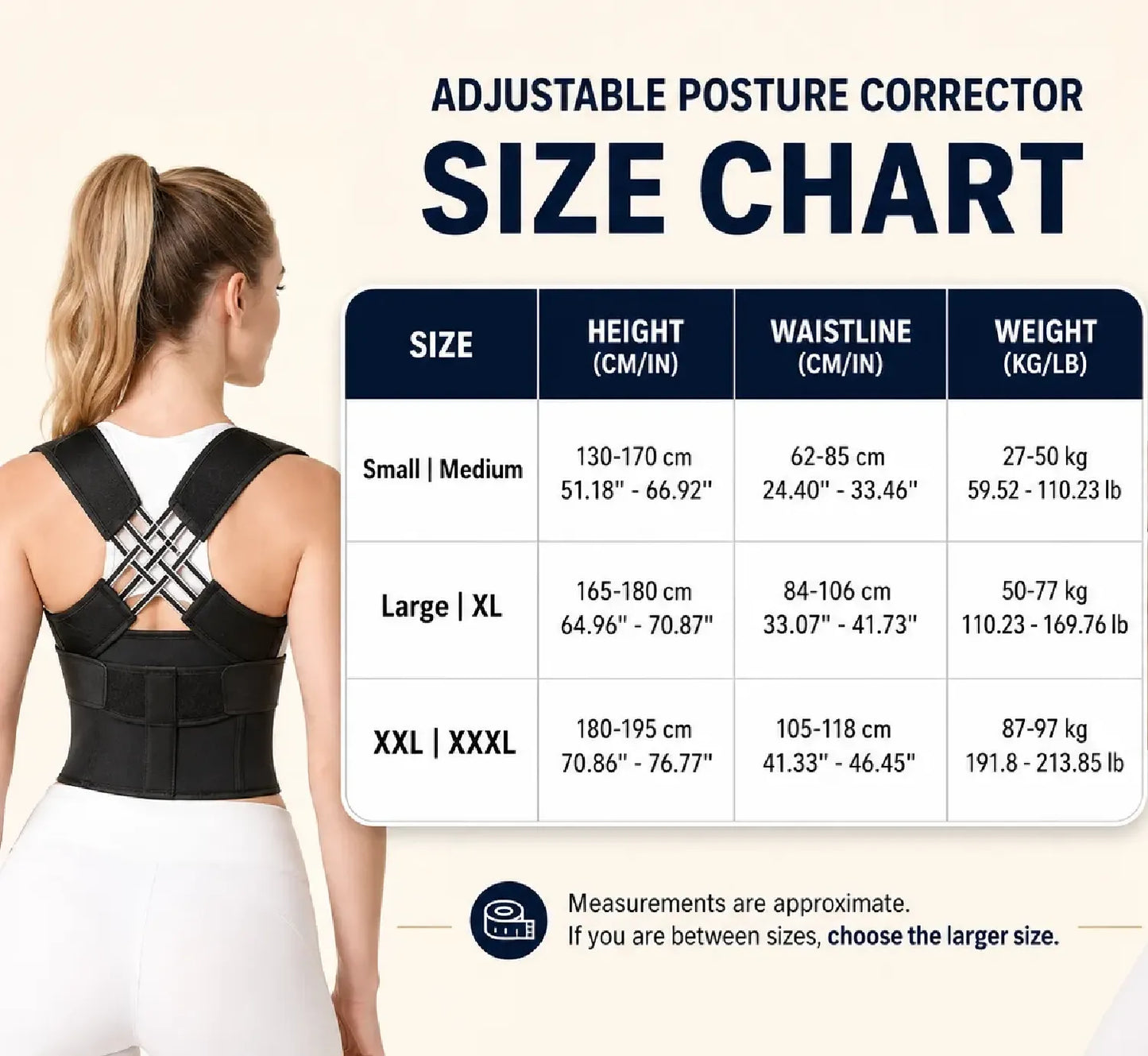 Adjustable Posture Corrector Back Brace UAE - Shoulder & Upper Back Support Belt